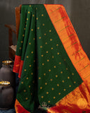 Pure paithani on Gadwal silk