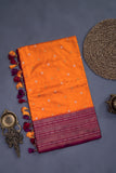 Twill Kanchi Saree with a pure Patola Blouse