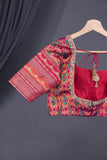 Twill Kanchi Saree with a pure Patola Blouse