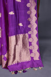 Raw Mango Pattu Saree - Royalty draped in Purple