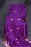 Raw Mango Pattu Saree - Royalty draped in Purple