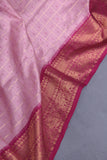 Ikkat Kanchi saree in a lovely pink shade - absolutely gorgeous