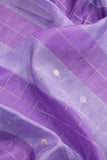 Pure Silk Saree in a dreamy lavender hue