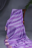 Pure Silk Saree in a dreamy lavender hue