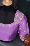 Pure Silk Saree in a dreamy lavender hue