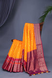 Twill Kanchi Saree with a pure Patola Blouse