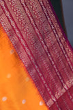 Twill Kanchi Saree with a pure Patola Blouse