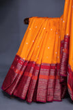 Twill Kanchi Saree with a pure Patola Blouse