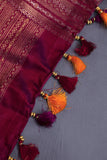 Twill Kanchi Saree with a pure Patola Blouse