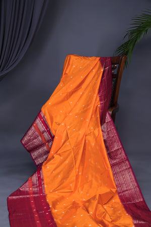 Twill Kanchi Saree with a pure Patola Blouse
