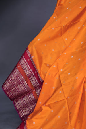 Twill Kanchi Saree with a pure Patola Blouse