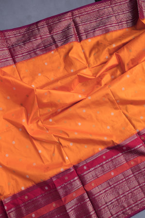 Twill Kanchi Saree with a pure Patola Blouse