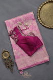 Pure Banarasi Katan Silk - A Symphony in Pink