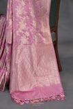 Pure Banarasi Katan Silk - A Symphony in Pink