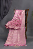 Pure Banarasi Katan Silk - A Symphony in Pink