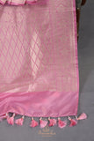Pure Banarasi Katan Silk - A Symphony in Pink