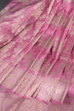 Pure Banarasi Katan Silk - A Symphony in Pink