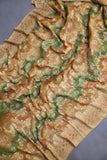 Multi colored Banarasi Georgette saree