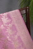 Pure Banarasi Katan Silk - A Symphony in Pink