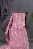 Pure Banarasi Katan Silk - A Symphony in Pink
