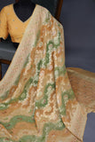 Multi colored Banarasi Georgette saree