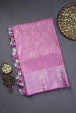 Pure Kanjeevaram Silk Saree - The Pink Dream of Royal Elegance