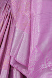 Pure Kanjeevaram Silk Saree - The Pink Dream of Royal Elegance