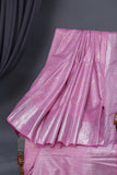 Pure Kanjeevaram Silk Saree - The Pink Dream of Royal Elegance