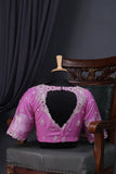 Pure Kanjeevaram Silk Saree - The Pink Dream of Royal Elegance