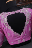Pure Kanjeevaram Silk Saree - The Pink Dream of Royal Elegance