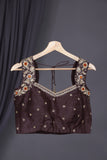 Designer Sequins Georgette Saree