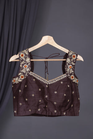 Designer Sequins Georgette Saree