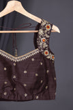 Designer Sequins Georgette Saree