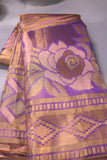Kanjeevaram Tissue saree in lovely lavender