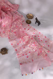 Muslin jamdaani in pretty pink