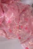 Muslin jamdaani in pretty pink