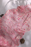 Muslin jamdaani in pretty pink