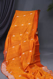 Sunshine woven in Silk - Raw Mango Pattu Saree