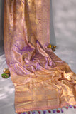Kanjeevaram Tissue saree in lovely lavender