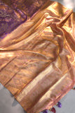 Kanjeevaram Tissue saree in lovely lavender