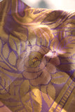 Kanjeevaram Tissue saree in lovely lavender