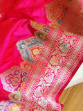 Stunning Banarasi rangkart saree - a designer piece