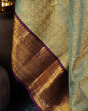 Gadwal brocade saree with kanchi border