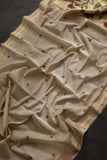 Elegant Cotton Paithani Saree in lovely beige