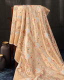 Gold Banarasi Tissue saree