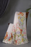 Chiffon Georgette saree with beautiful florals