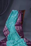 Exquisite Venkatagiri Pattu saree in blue and purple