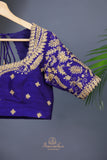 A fusion of jamdaani Grace and kanchi grandeur