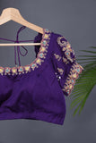 Bandini with kalamkari on modal silk