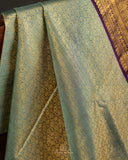 Gadwal brocade saree with kanchi border